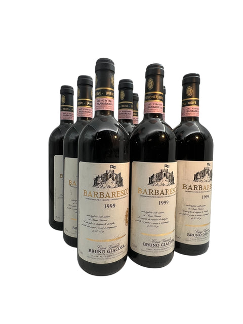 Barbaresco Bruno Giacosa 1999 Étiquette Blanche