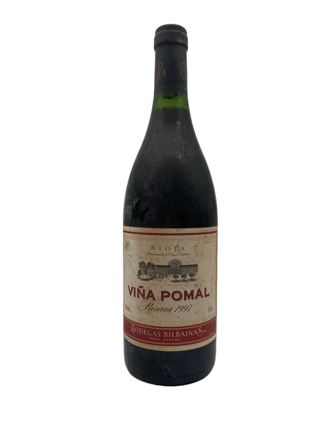 Rioja Viña Pomal 1997 bad label