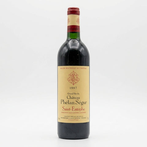 Saint Estèphe Château Phélan Ségur 1987 – bouteille