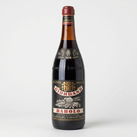 Barolo Giordano 1976 – bouteille