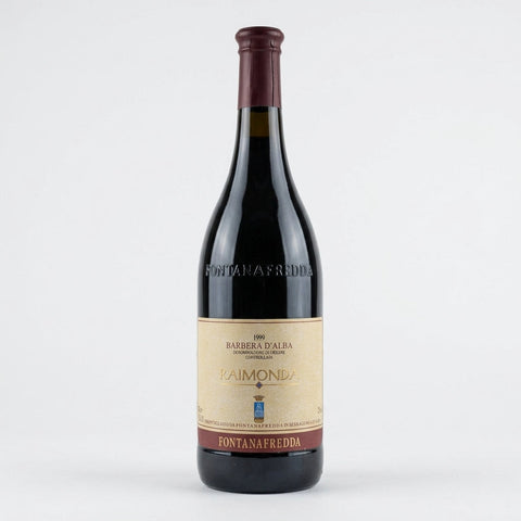 Raimonda Barbera d’Alba Fontanafredda 1999 – bouteille