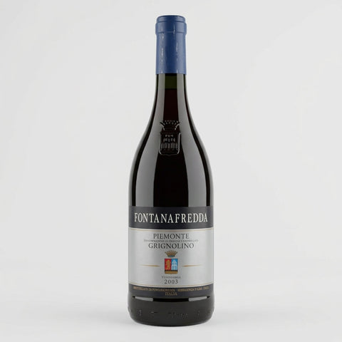 Grignolino Piemonte Fontanafredda 2003 – bouteille