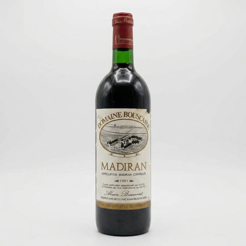 Madiran Alain Brumont - Domaine Bouscassé 1981