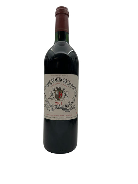 Flaske af Château Fourcas Hosten 2001 rødvin fra Bordeaux