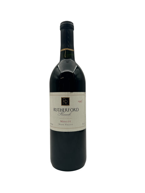 Flaske Rutherford Ranch Merlot 1997 fra Napa Valley