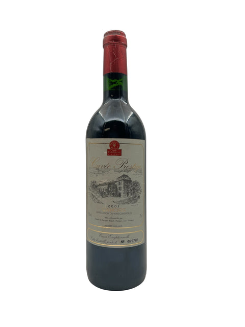 Flaske af Cuvée Prestige Aydie 2001 rødvin