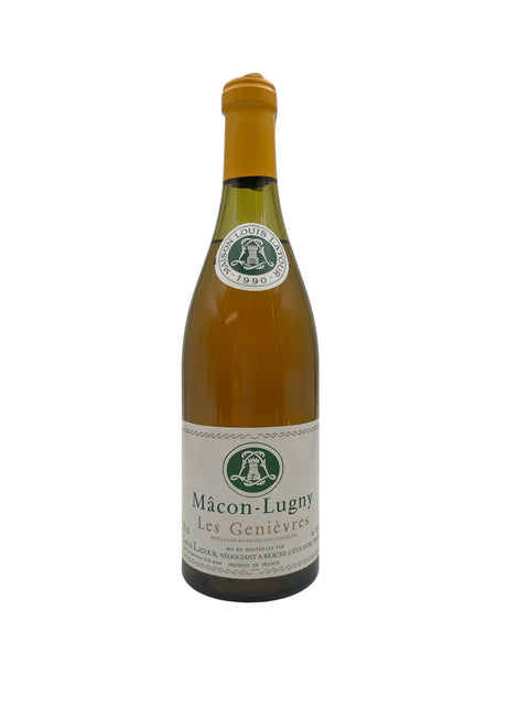 Bouteille de vin blanc Mâcon-Lugny Louis Latour 2019