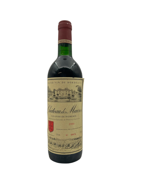 Bouteille du Château des Maires Lalande-de-Pomerol 1990