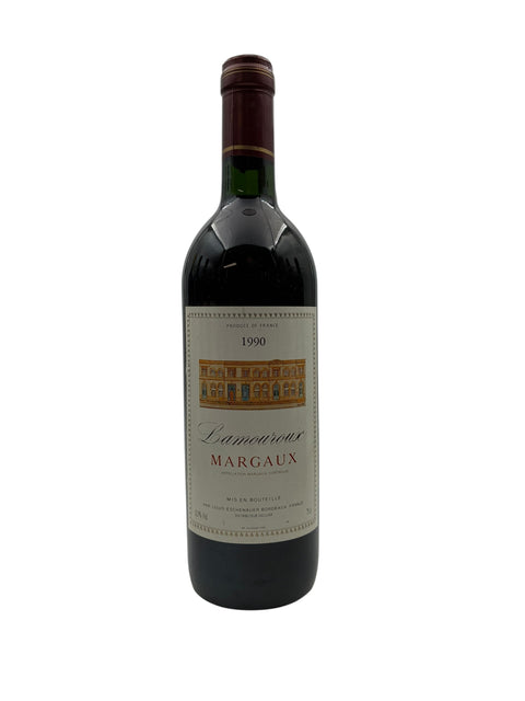 Lamouroux Eschenauer 1990 bouteille de vin rouge de Margaux