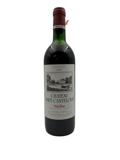 Bouteille de Château Haut-Canteloup 1990 du Médoc