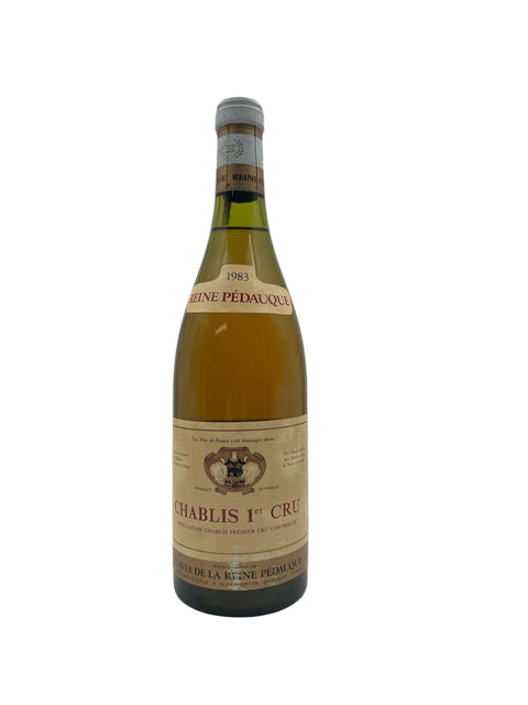 Flaske af Chablis Corine Pédauque 1983 hvidvin