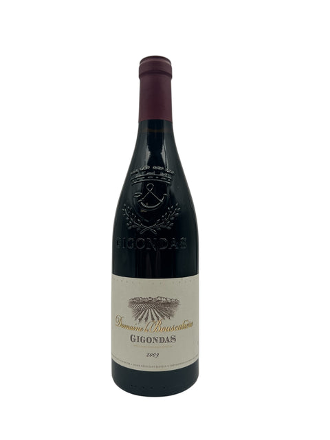 Flaske af Gigondas Domaine la Bouissière 2009 rødvin