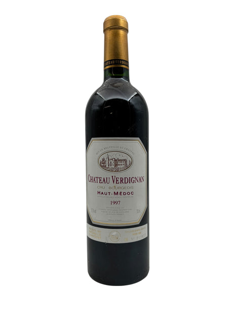 Chateau Verdignan 1997 flaske Haut-Médoc rødvin