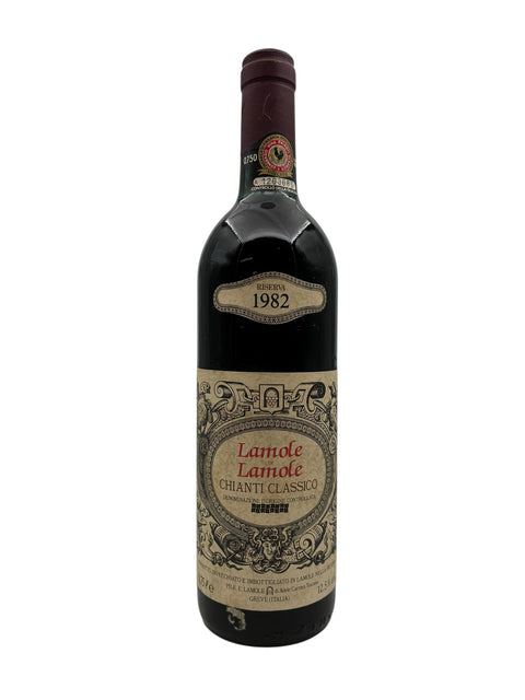 Flaske af Lamole di Lamole Chianti Classico 1982