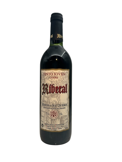 Flaske rødvin Riberal Ribera del Duero 1999