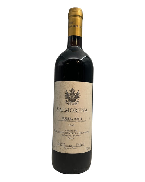 Flaske Valmorena Barbera d'Asti fra 2000 af Marchesi Incisa della Rocchetta