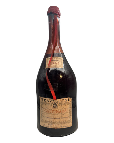Gattinara rødvin fra Travaglini årgang 1967
