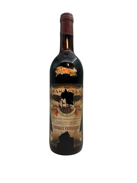 Sassella Enologica Valtellinese 1970 flaske