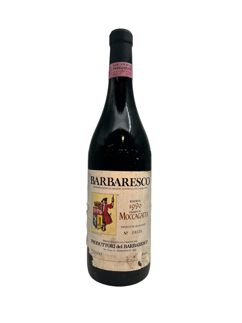 Flaske af Barbaresco Produttori del Barbaresco 1990