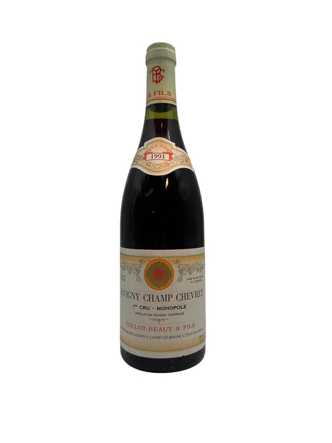 Savigny Champ Chevrey 1991 fra Tollot-Beaut & Fils
