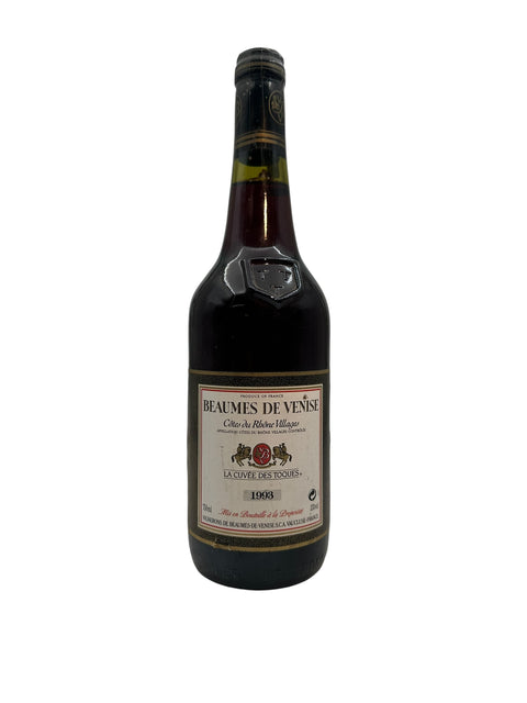 Flaske af Beaumes de Venise La Cuvée des Toques 1993