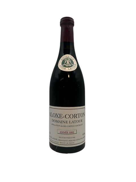 Flaske af Aloxe-Corton Domaine Latour 1992