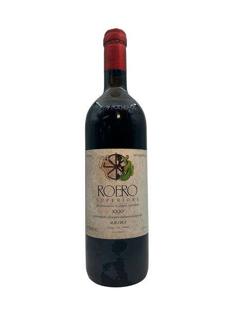 Flaske af Roero Superiore Malvirà 1999 rødvin