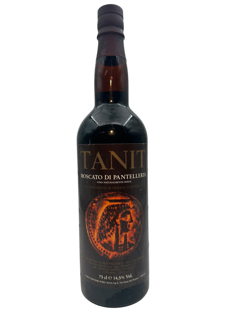 Bouteille de vin de dessert Tanit Moscato di Pantelleria