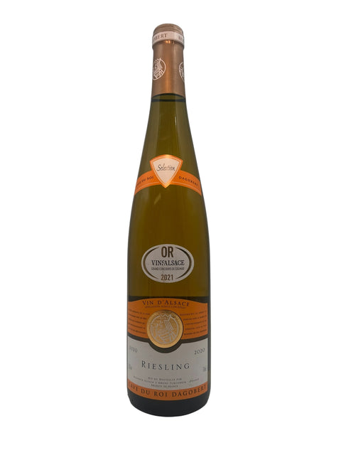 Bouteille de Riesling Cave du Roi Dagobert 2020 d'Alsace