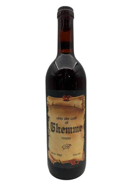 Flaske af Ghemme Vino dei Colli 1992 rødvin