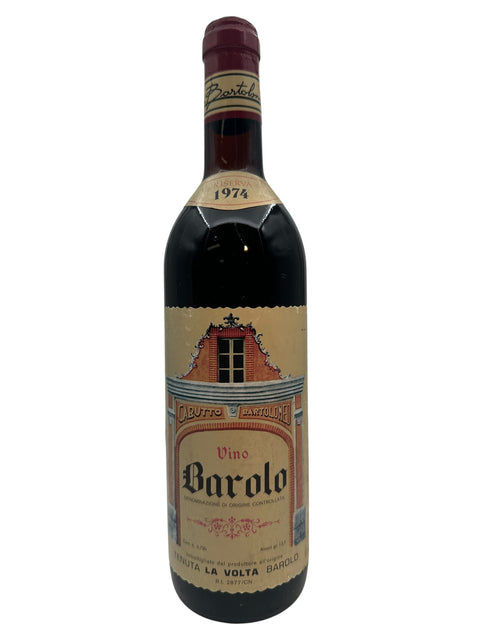 Flaske af Barolo Tenuta La Volta 1974 rødvin