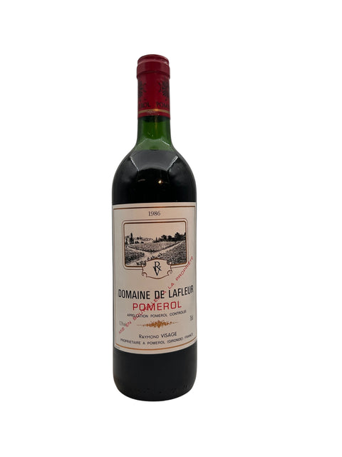 Flaske Domaine de Lafleur Pomerol 1986 rødvin