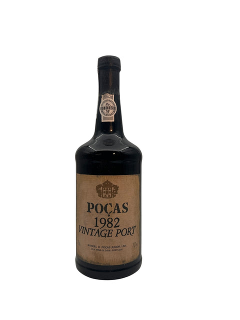 Flaske af Poças Vintage Port 1982