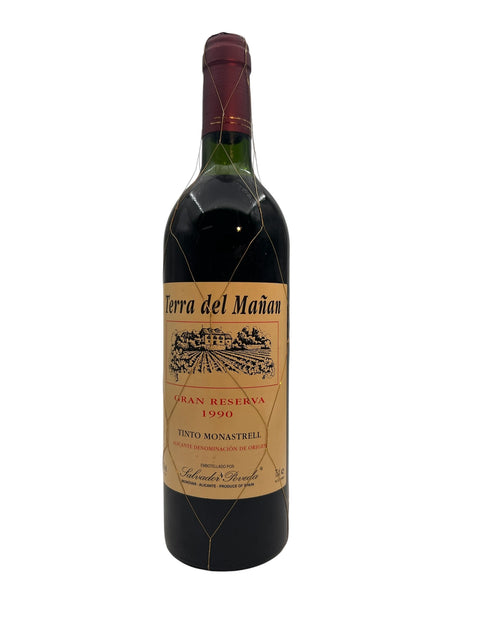 Flaske af Terra del Mañana 1990 Gran Reserva vin