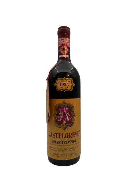 Flaske af Chianti Classico Castelli del Grevepesa 1985