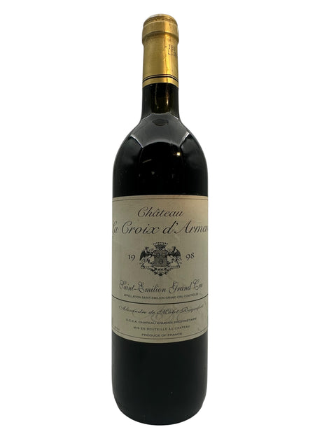 Flaske af Château La Croix d'Armens 1998 Saint-Émilion Grand Cru